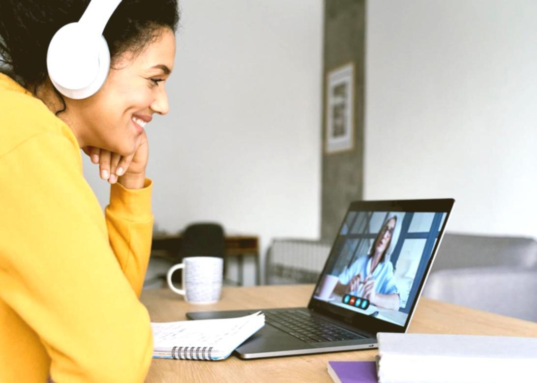 Marketing team collaborating on SEO strategy using newly learned software tools